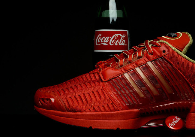 Clima Cool 1,adidas  经典红金，Coca-Cola x adidas Clima Cool 1 上脚实拍