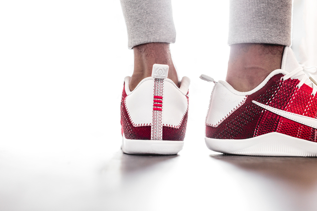 824463-606,Kobe 11,科比11代 824463-606 无法替代的精致！Kobe 11 Elite Low 4KB “Red Horse” 上脚实拍