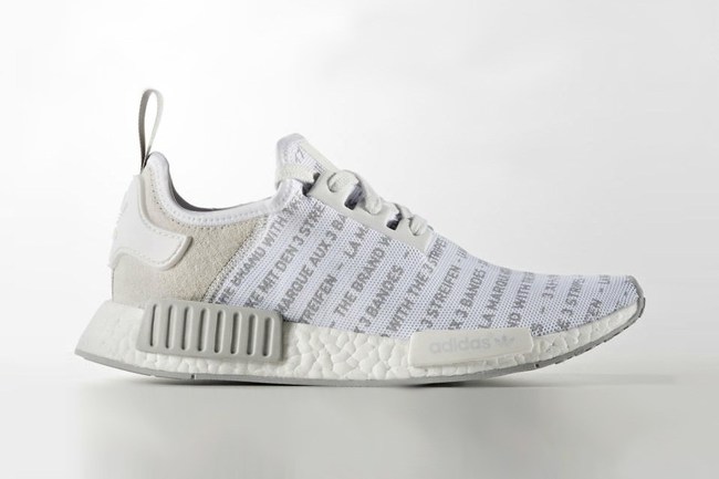 NMD,adidas  adidas NMD Print “Brand With the 3 Stripes” 黑白双色近赏