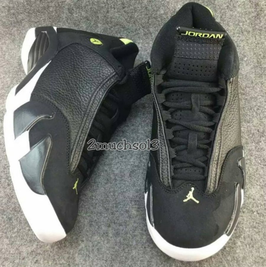 487471-005,AJ14,Air Jordan 14 487471-005AJ14 OG 经典回归，Air Jordan 14 “Indiglo” 复刻版实物曝光