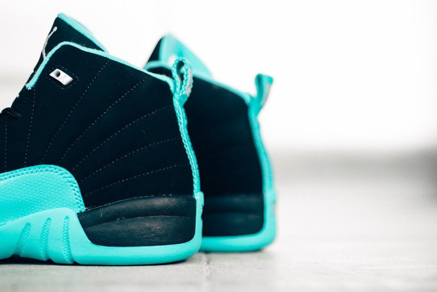 510815-017,AJ12,Air Jordan 12 510815-017AJ12 女生专属 Air Jordan 12 GS “Hyper Jade” 本周发售
