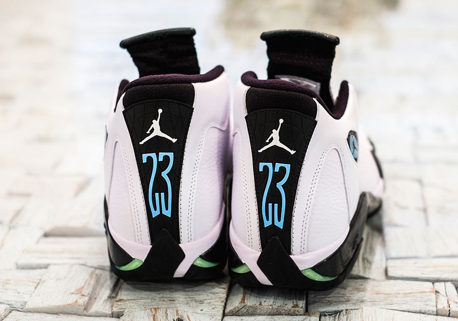 487471-106,AJ14,Air Jordan 14 487471-106AJ14 OG 回归！简约白黑 Air Jordan 14 “Oxidized Green” 美图近赏