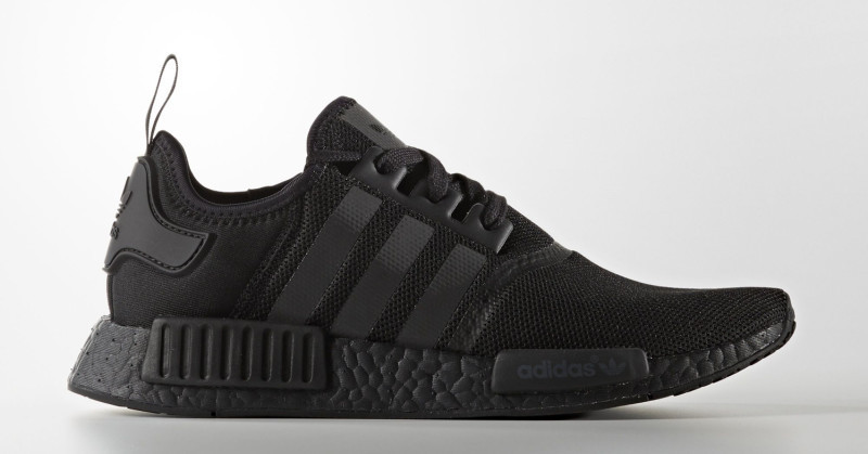 NMD,adidas  还有全黑哦！adidas NMD R1 “Triple Black” 将在今年秋季发售