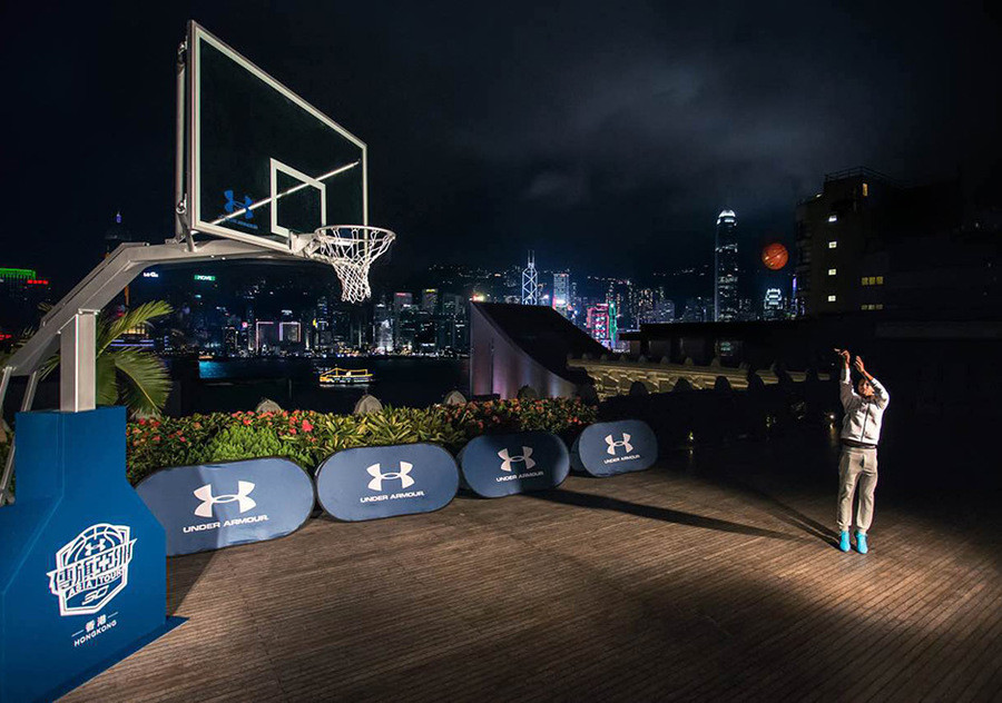 Curry 2.5,Under Armour,Curry 3  3 代亲着！来看看库里中国行的球鞋上脚！