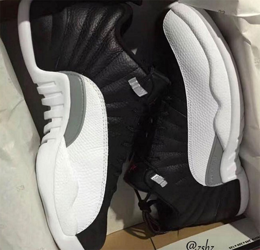 AJ12低帮,AJ12,Air Jordan 12 AJ12低帮 季后赛配色 Air Jordan 12 Low “Playoff” 首次实物曝光