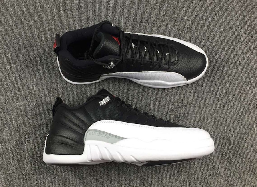 AJ12,Air Jordan 12 AJ12 季后赛配色 Air Jordan 12 Low “Playoff” 清晰实物亮相