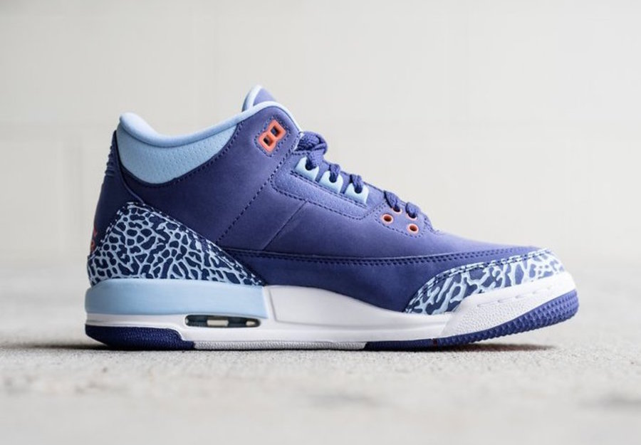 441140-506,AJ3,Air Jordan 3 441140-506AJ3 女生专属！Air Jordan 3 GS Purple Dust 即将发售