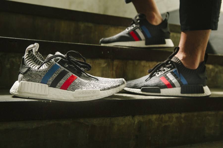 NMD,NMD PK,adidas  经典多彩元素，adidas NMD PK “Tri-Color” 双色明天发售！